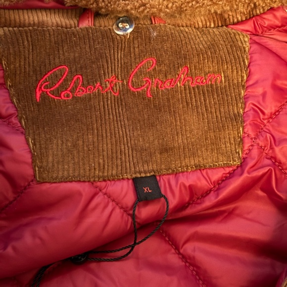 Robert Graham Brown Corduroy Ranch Chore Jacket Men’s Size XL New with Tag - Picture 5 of 16